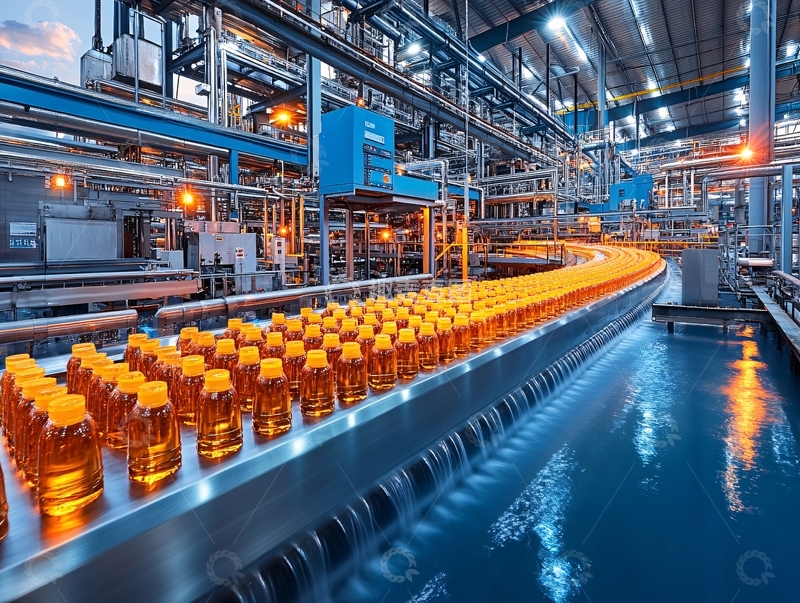 高清大图下载【趣麦麦图】啤酒生产车间