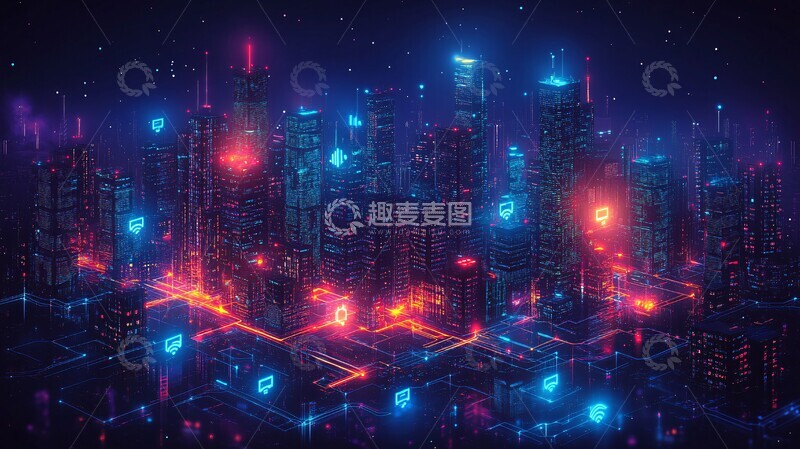 高清大图下载【趣麦麦图】趋势演变趋势时间办公室3