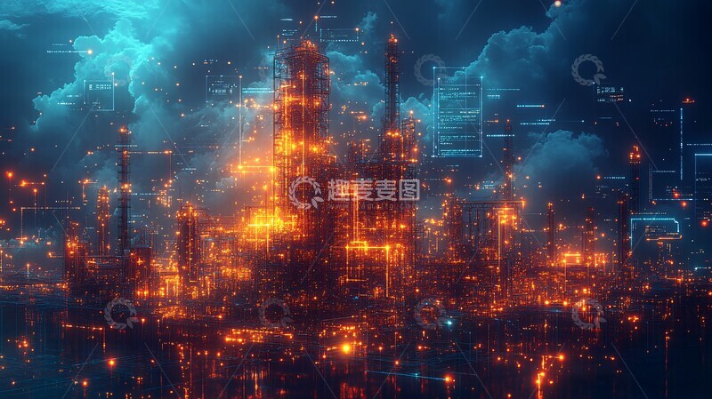 高清大图下载【趣麦麦图】能源数据共享平台2