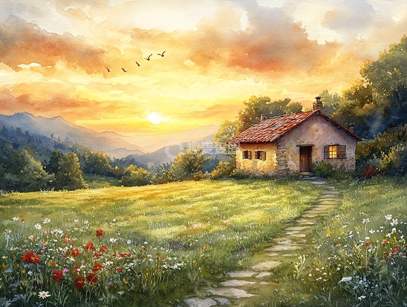 高清大图下载【趣麦麦图】唯美农村场景83