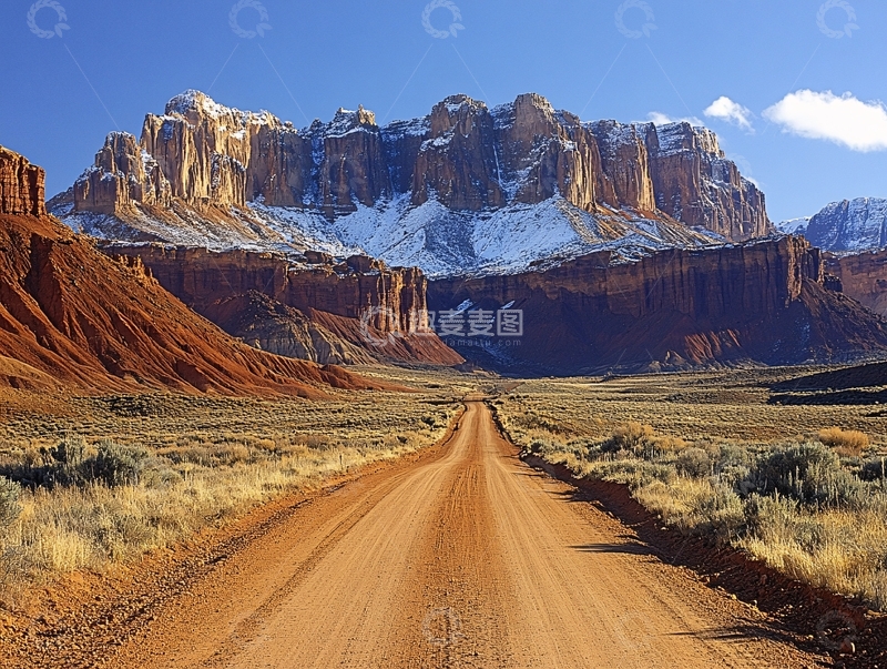 高清大图下载【趣麦麦图】阿里的路