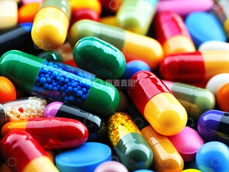 高清大图下载【趣麦麦图】药品背景素材4