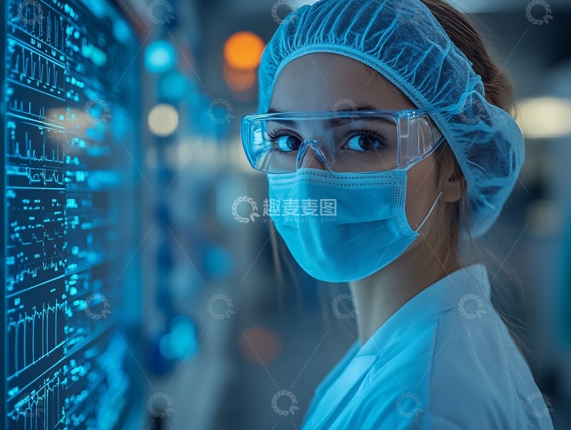 高清大图下载【趣麦麦图】生物科技医疗1