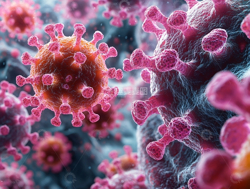 高清大图下载【趣麦麦图】病毒高清图10