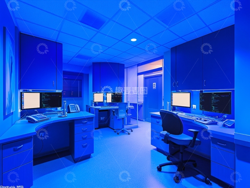 高清大图下载【趣麦麦图】病毒研究室