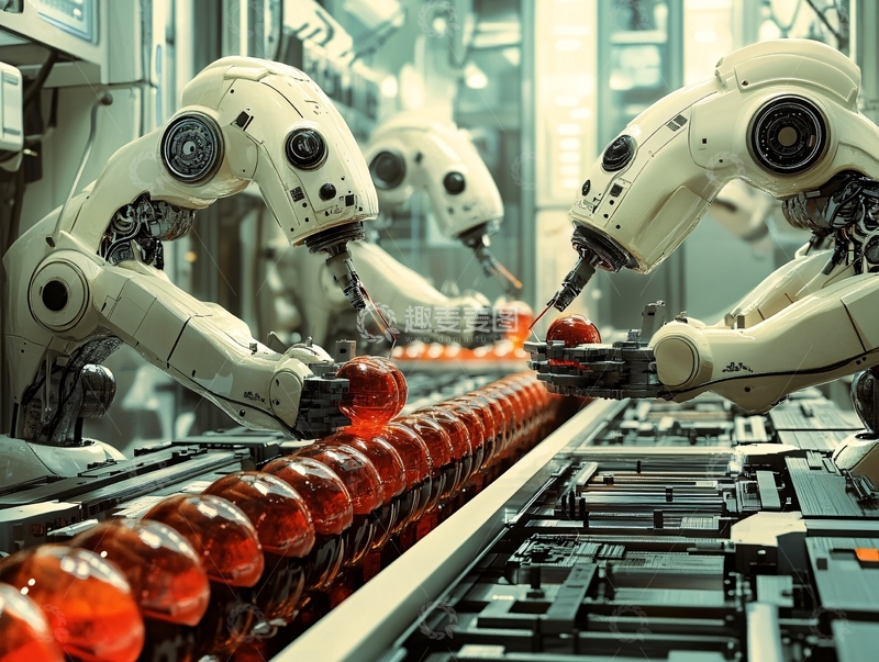 高清大图下载【趣麦麦图】制造自动化4