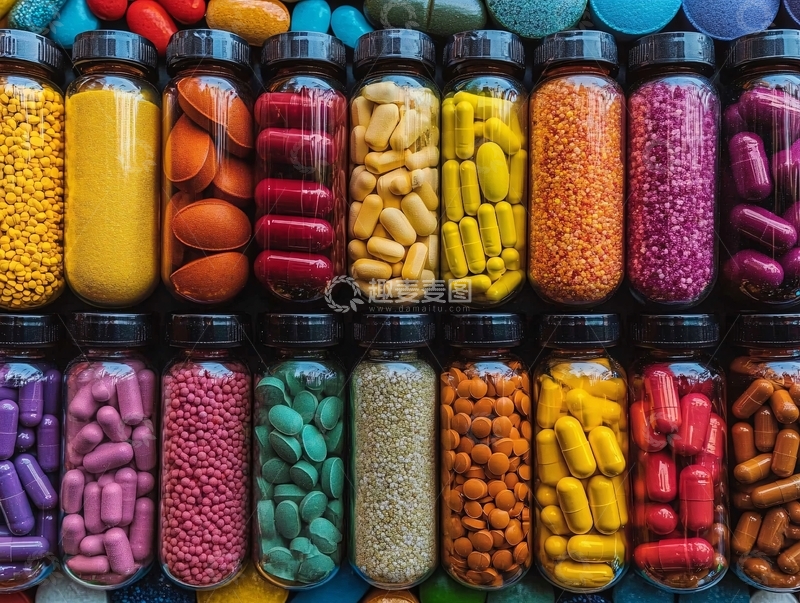 高清大图下载【趣麦麦图】保健品生产