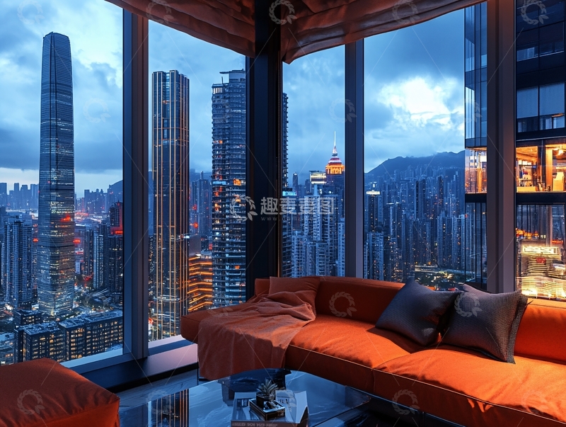 高清大图下载【趣麦麦图】港式窗台