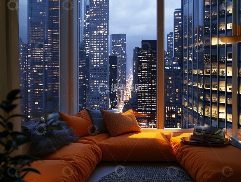 高清大图下载【趣麦麦图】-高楼休闲区11