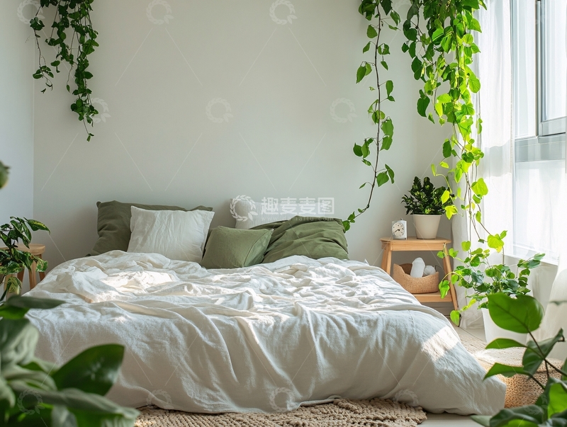 高清大图下载【趣麦麦图】植物卧室1