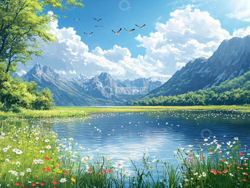 高清大图下载【趣麦麦图】宽屏风景画188