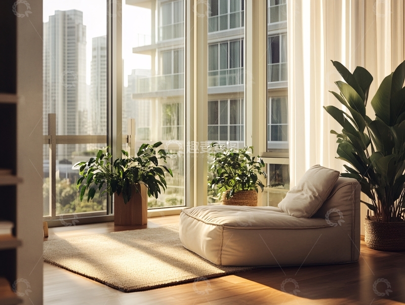 高清大图下载【趣麦麦图】阳光植物窗台小绿植11