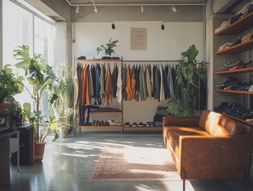 家居服装店内景