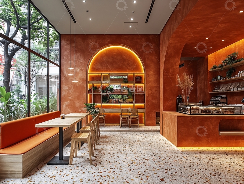 越南园林式咖啡厅