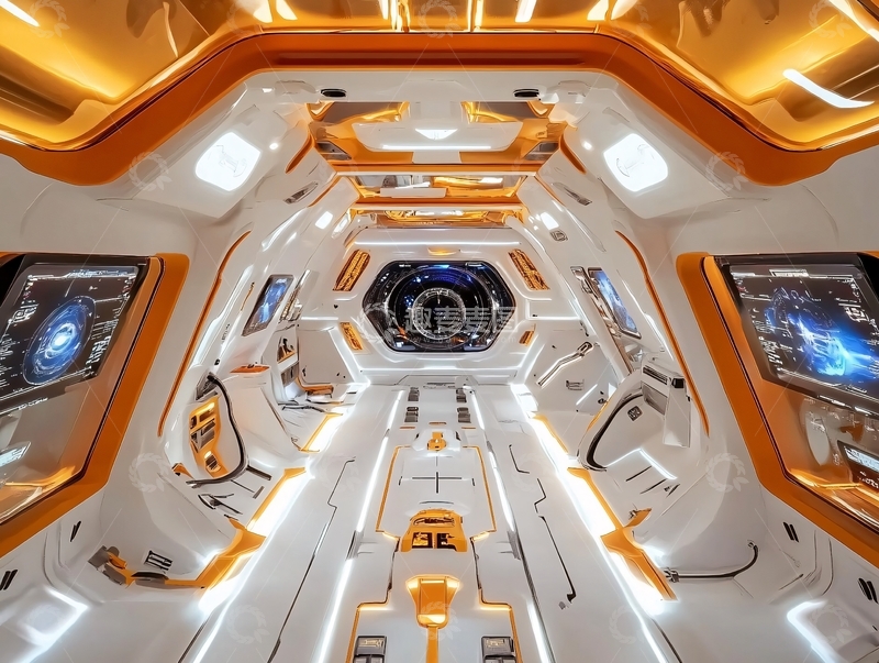 高清大图下载【趣麦麦图】宇宙飞船船舱4