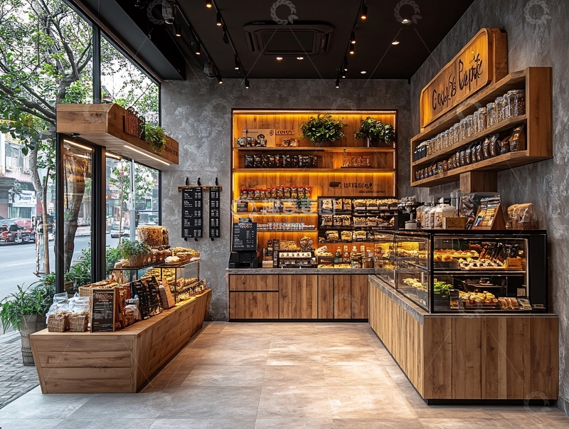 面包店店面设计