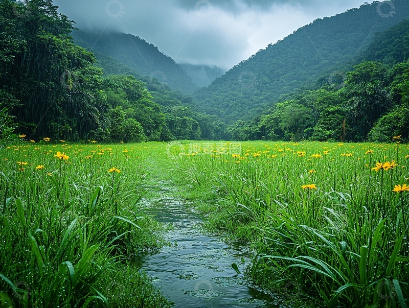 高清大图下载【趣麦麦图】大九湖夏天1