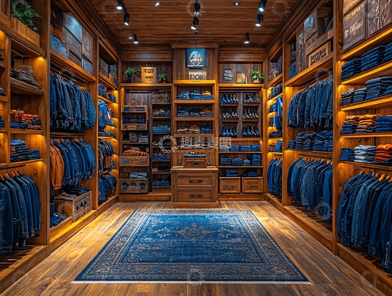 高清大图下载【趣麦麦图】整木衣帽间