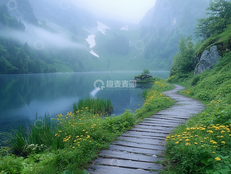 高清大图下载【趣麦麦图】唯美仙境自然风景1