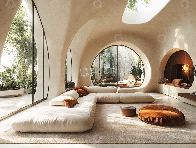 高清大图下载【趣麦麦图】仿生人住宅9