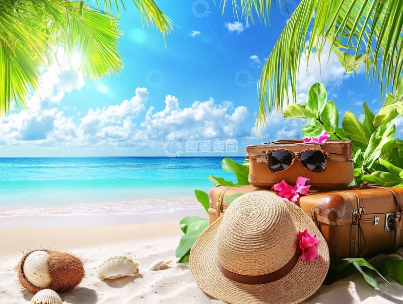 高清大图下载【趣麦麦图】热带海边风景2