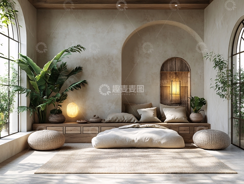 高清大图下载【趣麦麦图】植物卧室2