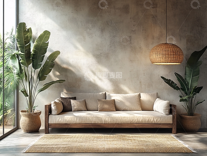 高清大图下载【趣麦麦图】热带室内设计2