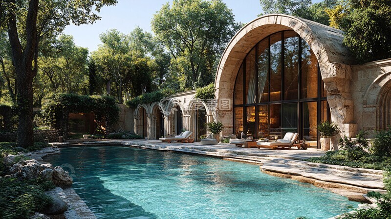 高清大图下载【趣麦麦图】罗马斗兽场遗迹2