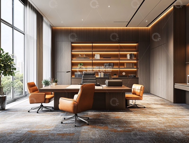 高清大图下载【趣麦麦图】现代写字间1