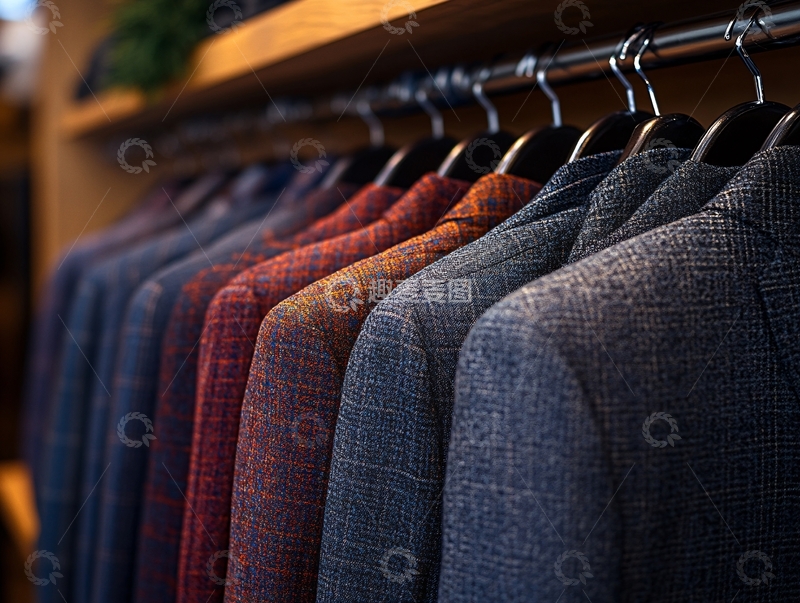 高清大图下载【趣麦麦图】男士休闲西装店