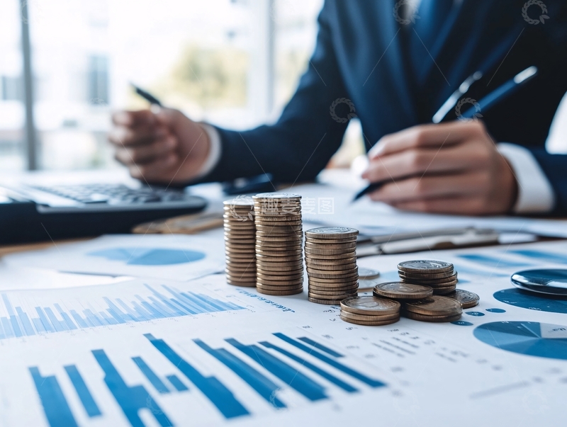 高清大图下载【趣麦麦图】投资理财会计