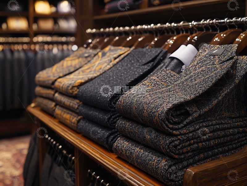 高清大图下载【趣麦麦图】男装货架