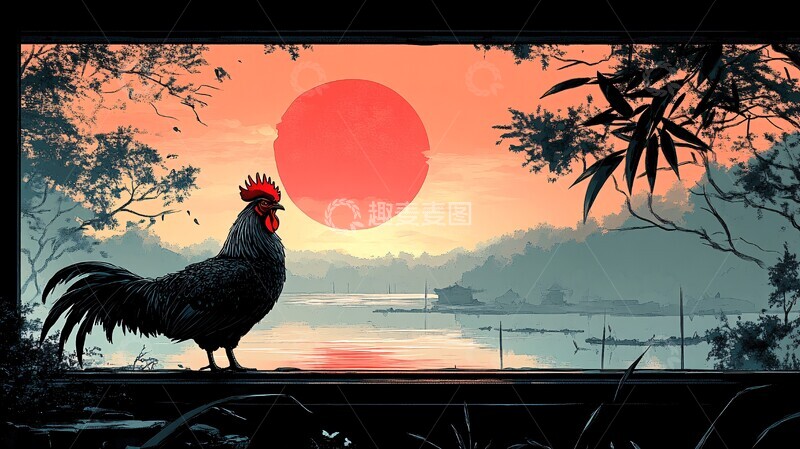 高清大图下载【趣麦麦图】晨曦中的宫廷生活1