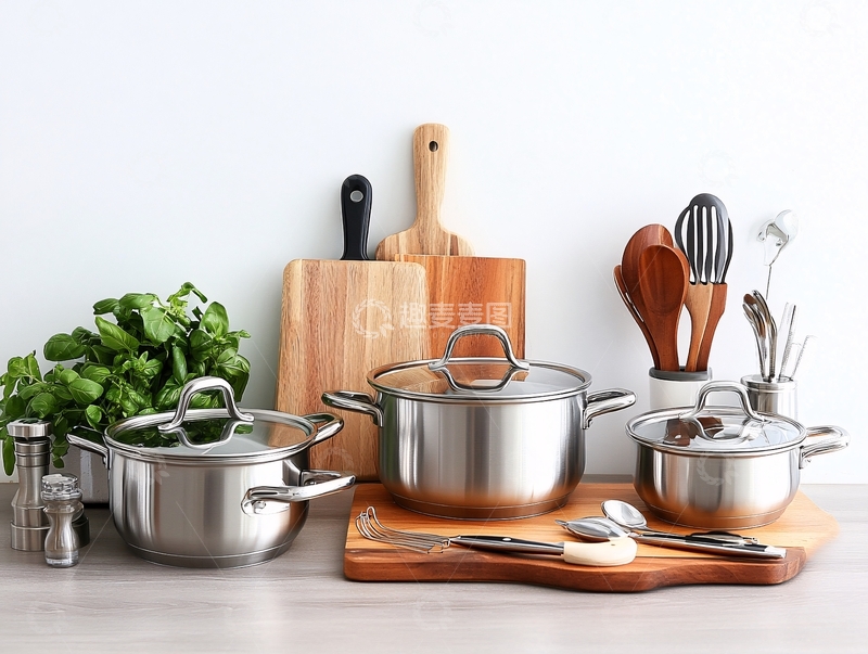 高清大图下载【趣麦麦图】厨具锅碗瓢盆1