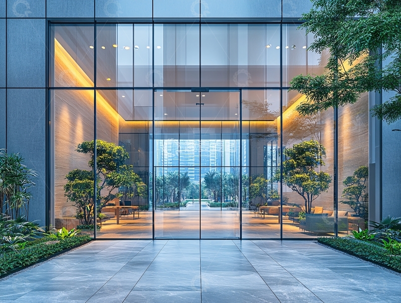写字楼门庭