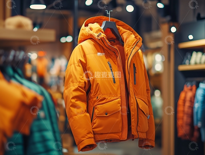 高清大图下载【趣麦麦图】棉服橱窗