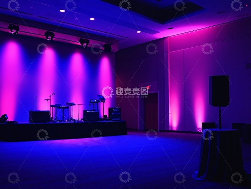 高清大图下载【趣麦麦图】-论坛舞台灯光