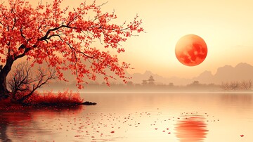 中秋明月图中秋明月节日1