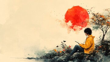 日本花园读书人2