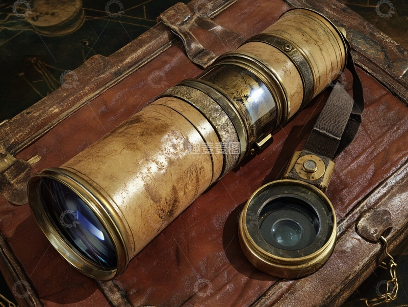 高清大图下载【趣麦麦图】二战望远镜