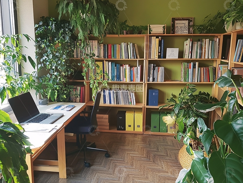 高清大图下载【趣麦麦图】工作场所绿化3