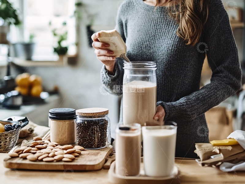 高清大图下载【趣麦麦图】哺乳期食品