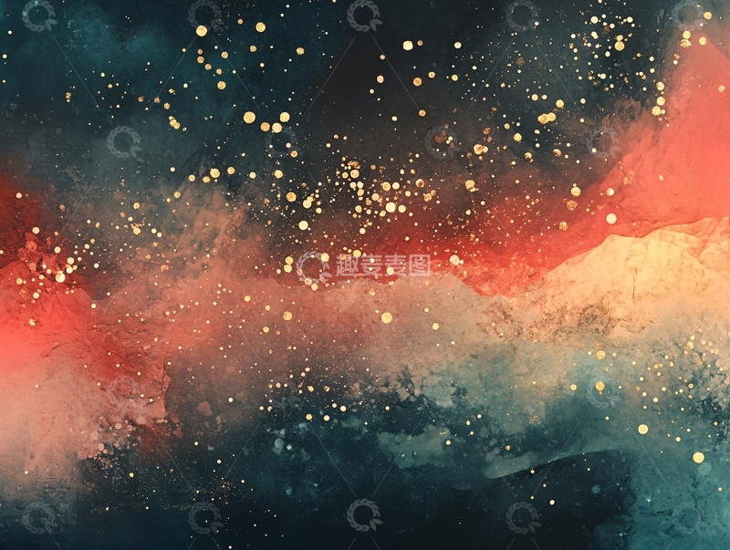 高清大图下载【趣麦麦图】抽象写意星辰大海3