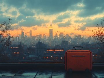 独自旅行拉杆箱1