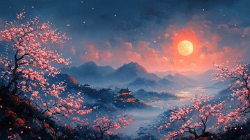 满月樱树满月樱树传统2