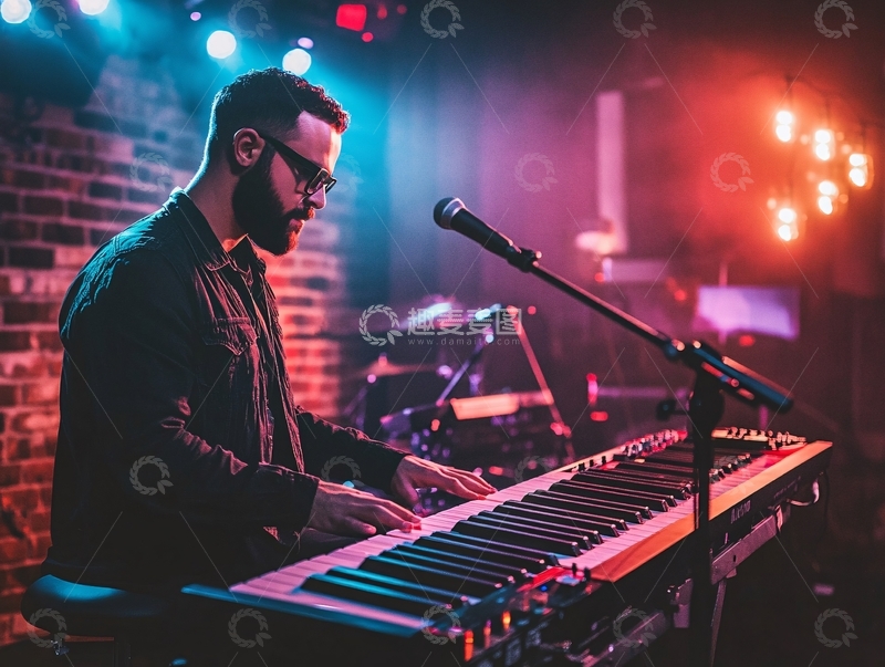 高清大图下载【趣麦麦图】演出之前