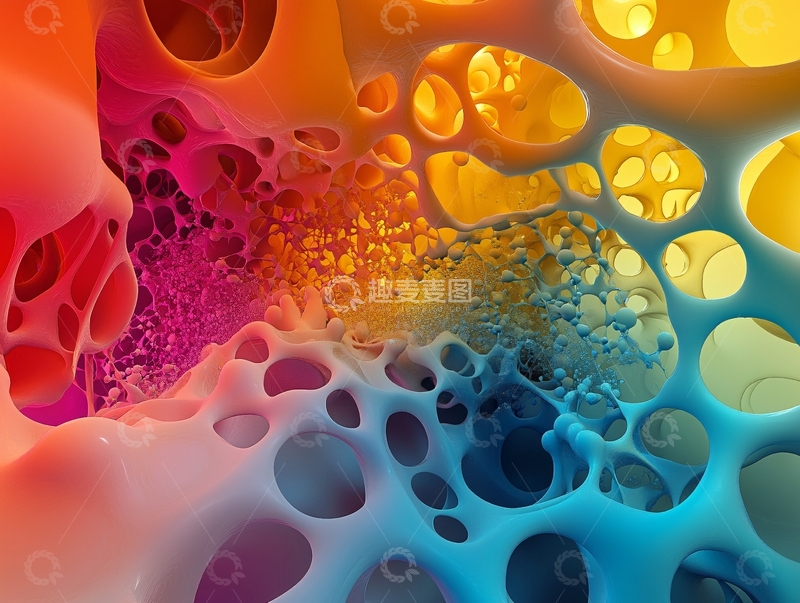 高清大图下载【趣麦麦图】光影交织的微观世界