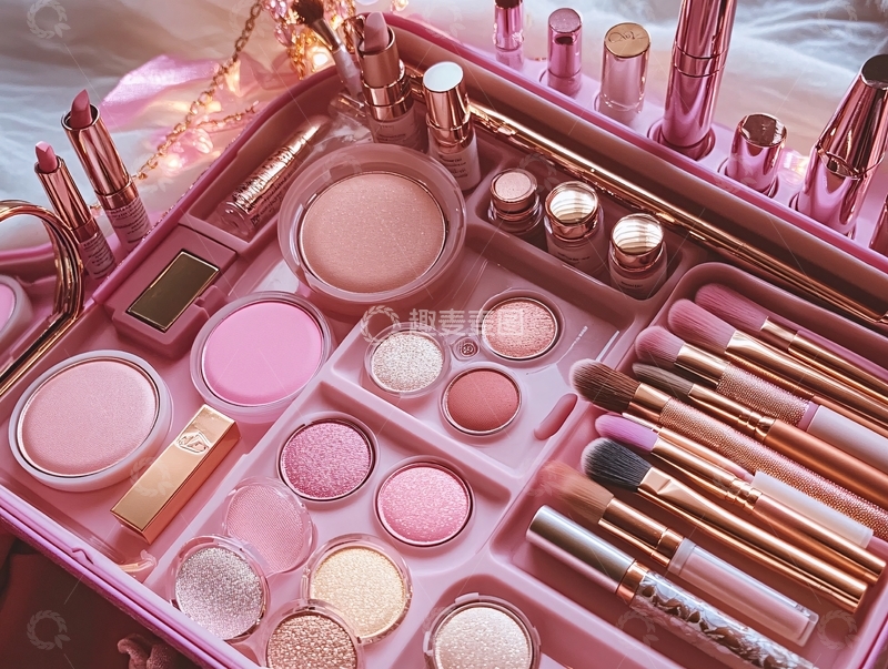 高清大图下载【趣麦麦图】眼影盘场景图