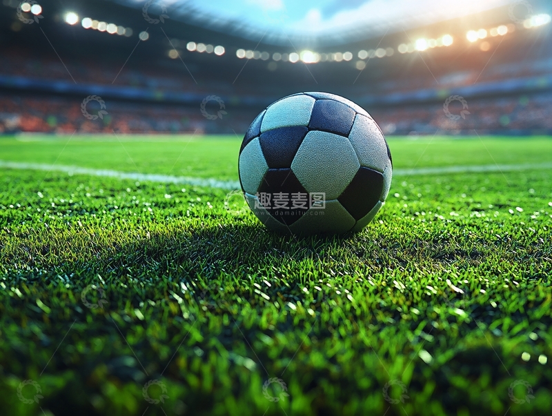 高清大图下载【趣麦麦图】阳光下的足球10