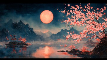 满月樱树满月樱树传统3